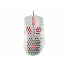 Mouse with Cable and Optical Sensor Genesis Krypton 555 White by Genesis, Mice - Ref: S7838781, Price: 31,74 €, Discount: %