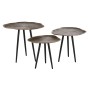 Set of 3 tables Home ESPRIT Aluminium | Tienda24 Tienda24.eu