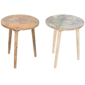 Jeu de 3 tables Alexandra House Living Or 53 x 60 x 53 cm | Tienda24 Tienda24.eu