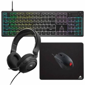 Tastiera e Mouse Corsair K55 CORE RGB Nero di Corsair, Tastiere - Rif: S7839309, Prezzo: 126,08 €, Sconto: %