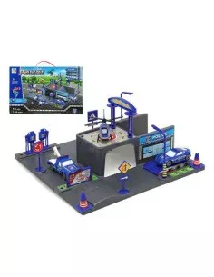 Car park with Cars Speed & Go 37 x 29 x 25 cm (4 Units) | Tienda24 Tienda24.eu