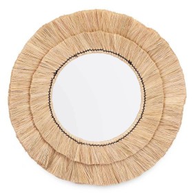 Wall mirror DKD Home Decor 55,8 x 7 x 165 cm Brown White Mango wood | Tienda24 Tienda24.eu