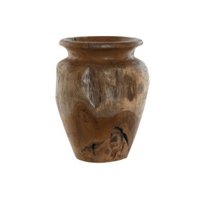 Vase Alexandra House Living Rot Metall aus Keramik Kristall 19 x 35 x 19 cm | Tienda24 Tienda24.eu