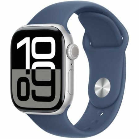 Montre intelligente Apple Series 10 GPS 42mm Argenté de Apple, Montres connectées - Réf : S7840236, Prix : 535,78 €, Remise : %