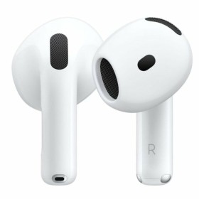 Casques avec Microphone Apple AirPods 4 Blanc de Apple, Écouteurs avec microphones - Réf : S7840320, Prix : 175,62 €, Remise : %