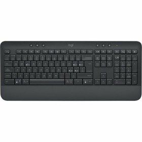 Tastatur Logitech 920-010915 Schwarz Qwerty Spanisch von Logitech, Tastaturen - Ref: S7840442, Preis: 58,96 €, Rabatt: %