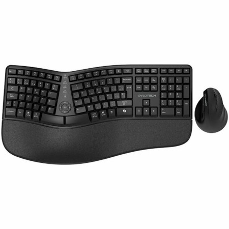 clavier et souris Owlotech EK500 Noir de Owlotech, Ensembles Clavier et Souris - Réf : S7840868, Prix : 79,07 €, Remise : %