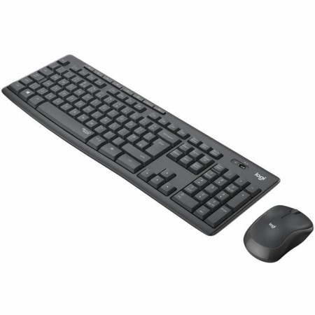 Keyboard and Wireless Mouse Logitech MK295 Black QWERTY French AZERTY by Logitech, Keyboards - Ref: S7840909, Price: 53,97 €,...