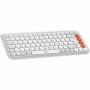 Tastatur Logitech Pop Icon Weiß Qwerty Spanisch QWERTY von Logitech, Tastaturen - Ref: S7841368, Preis: 64,48 €, Rabatt: %