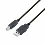 Cable USB PcCom Negro 3 m | Tienda24 - Global Online Shop Tienda24.eu