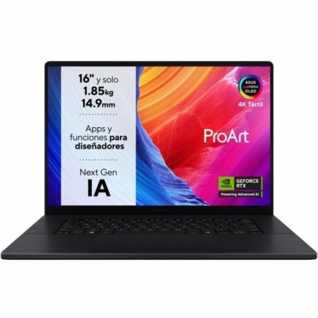 Ordinateur Portable Asus ProArt P16 16" 32 GB RAM 1 TB SSD Nvidia Geforce RTX 4070 Espagnol Qwerty de Asus, Ordinateurs porta...