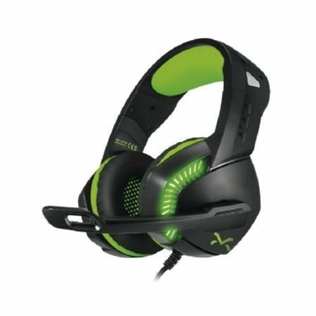 Gaming Headset mit Mikrofon Droxio LEYON Schwarz grün von Droxio, Headsets mit Mikrofonen - Ref: S7841666, Preis: 30,99 €, Ra...