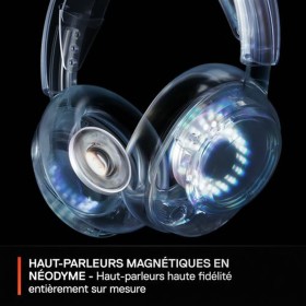 Casque SteelSeries Blanc de SteelSeries, Écouteurs et accessoires - Réf : S7842109, Prix : 150,35 €, Remise : %