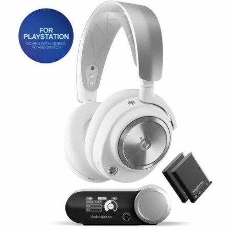 Headphones SteelSeries Arctis Nova Pro White by SteelSeries, Headphones and accessories - Ref: S7842120, Price: 406,69 €, Dis...