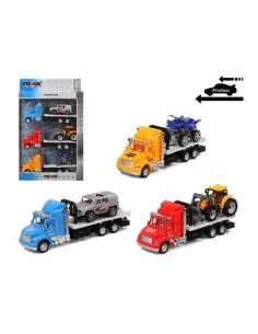 Autotransporter und Nutzfahrzeuge Colorbaby 36 x 11 x 10 cm (6 Stück) | Tienda24 Tienda24.eu