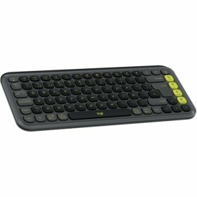 Clavier sans fil Logitech Gris Espagnol Qwerty QWERTY de Logitech, Claviers - Réf : S7842605, Prix : 64,66 €, Remise : %