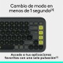 Drahtlose Tastatur Logitech Grau Qwerty Spanisch QWERTY | Tienda24 - Global Online Shop Tienda24.eu