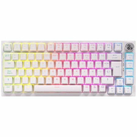 Drahtlose Tastatur Newskill Weiß Qwerty Spanisch von Newskill, Tastaturen - Ref: S7842646, Preis: 96,40 €, Rabatt: %