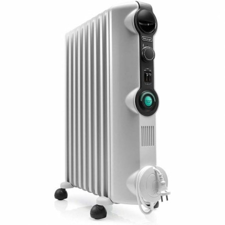 Radiator DeLonghi 2000 W White Grey by DeLonghi, Oil Filled Radiators - Ref: S7842821, Price: 173,76 €, Discount: %