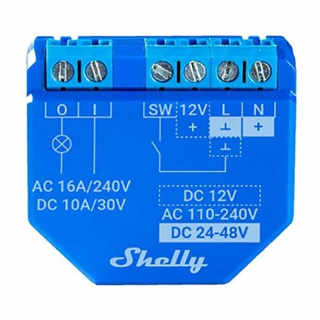 Prise Intelligente Shelly 100 - 240 V 16 A de Shelly, Fiches et prises intelligentes et télécommandées - Réf : S7842854, Prix...