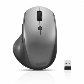 Mouse senza Fili Lenovo Nero Rosso 2400 dpi di Lenovo, Mouse - Rif: S7843285, Prezzo: 23,06 €, Sconto: %