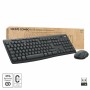 Tastatur mit Drahtloser Maus Logitech Schwarz | Tienda24 - Global Online Shop Tienda24.eu