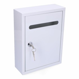 Briefkasten  Grau Verzinkter Stahl 21 x 6 x 30 cm | Tienda24 - Global Online Shop Tienda24.eu