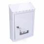 Cassetta della posta EDM 85804 Standard Bianco Acciaio 21 x 6 x 30 cm di EDM Product, Cassette postali con fissaggio a parete...