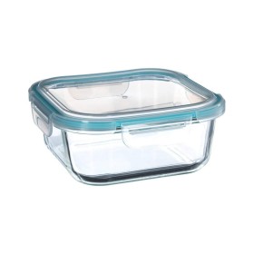 Boîte à lunch 5five Simply Smart Bleu Transparent Verre 1,18 L 18,20 x 18,20 x 7,4 cm de 5five Simply Smart, Stockage des ali...