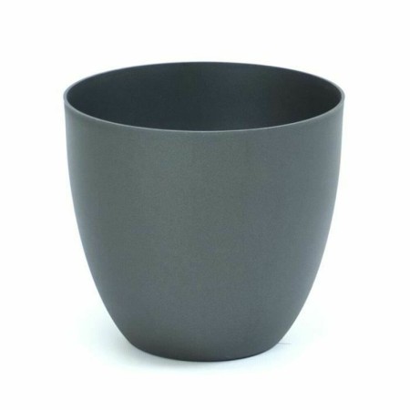 Plant pot Plastiken TES Anthracite polypropylene (Ø 38 cm) | Tienda24 - Global Online Shop Tienda24.eu