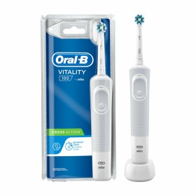 Brosse à dents électrique Vitality Cross Action Oral-B Blanc (1 Pièce) de Oral-B, Brosses à dents électriques et accessoires ...