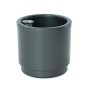 Vaso Autoirrigante Plastiken Antracite (Ø 22 cm) | Tienda24 - Global Online Shop Tienda24.eu