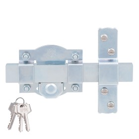 Chiavistello di sicurezza Fac 301-r/80 b nichel Acciaio 80 mm 70 mm | Tienda24 - Global Online Shop Tienda24.eu