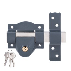 Chiavistello di sicurezza Fac 101-l/105 Acciaio Grigio scuro 50 mm 105 mm | Tienda24 - Global Online Shop Tienda24.eu