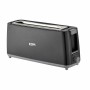 Toaster EDM Black Design Long 900 W by EDM Product, Toasters - Ref: S7922547, Price: 23,04 €, Discount: %