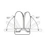 Bombilla LED EDM 98907 Leaf 30 W 200 W E27 3000 lm 35 x 11,2 cm Multidireccional (6500 K) de EDM Product, Bombillas LED - Ref...