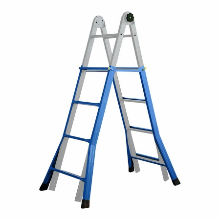 Telescopic ladder EDM 75090 Aluminium Steel 4 m x 58 cm 8 Steps by EDM Product, Folding Steps - Ref: S7924922, Price: 118,91 ...