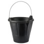 Balde com pega Bellota 12 L industrial Preto Borracha natural Resistente de Bellota, Equipamento de manipulação de bidões e c...