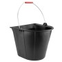 Bucket with Handle Bellota 13 L industrial Black Latex rubber Resistant by Bellota, Equipment for handling drums and buckets ...