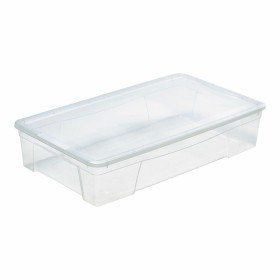 Caja de Almacenaje con Tapa Mondex Space Box Transparente Polipropileno 34 L 70,5 x 42 x 15,5 cm de Mondex, Cajas y arcones d...