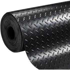 Tappeto Exma Nero Caucciù 1 x 10 m Diamants di Exma, Scendiletto - Rif: S7925645, Prezzo: 144,69 €, Sconto: %