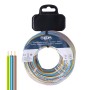 Cable paralelo EDM 28734 Azul Marrón 10 m Carrete h07z1-k de EDM Product, Cables paralelo - Ref: S7925647, Precio: 17,44 €, D...