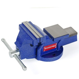 Bench vice with suction base Workpro 150 mm | Tienda24 - Global Online Shop Tienda24.eu