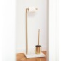 Toilet Paper Holder with Brush Stand Andrea House Golden by Andrea House, Toilet accessories - Ref: S7926033, Price: 73,34 €,...