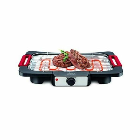 Grillplatte UFESA 2000W Schwarz von UFESA, Elektrische Grillpfannen - Ref: S8104604, Preis: 38,61 €, Rabatt: %