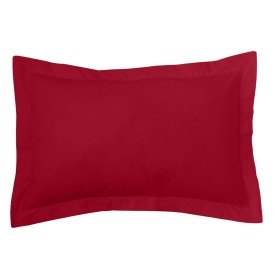 Cushion cover Alexandra House Living Burgundy 55 x 55 + 5 cm by Alexandra House Living, Cushion Covers - Ref: D1600107, Price...