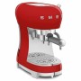 Cafetera Express de Brazo Smeg ECF02RDEU 1350 W de Smeg, Cafeteras automáticas - Ref: S8107474, Precio: 358,51 €, Descuento: %