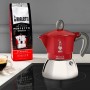 Cafeteira Italiana Bialetti Moka Induction Preto Vermelho Alumínio 150 ml (1 Unidade) de Bialetti, Cafeteiras italianas - Ref...