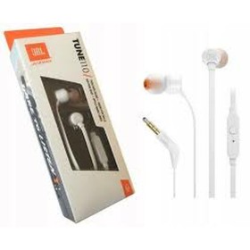 Headphones with Microphone JBL White by JBL, Headphones and accessories - Ref: S8109423, Price: 9,15 €, Discount: %