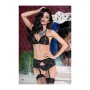 Conjunto de Lingerie Chilirose Preto L 3 Peças de Chilirose, Conjuntos de lingerie - Ref: M0403821, Preço: 21,38 €, Desconto: %